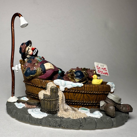 Bath Time Clown 1997 Stanton Arts Saturday Night Collection. - Picture 5 of 13